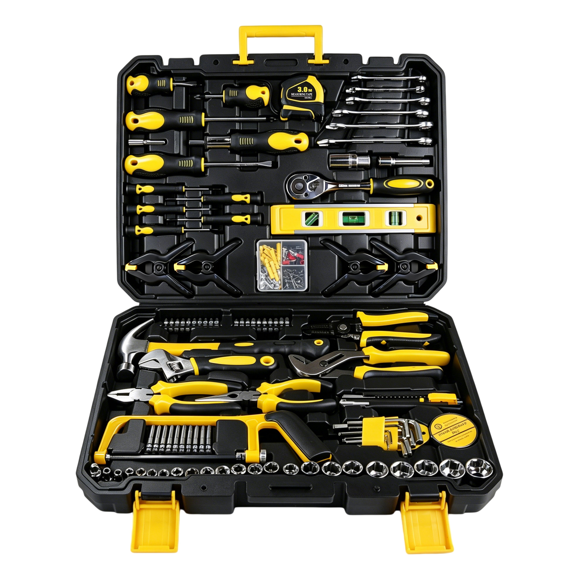 266-Piece Mechanics Tool Set with Durable Storage Case – Heavy Duty Hand Tool Kit for Home Repair, Garage, Car, Truck, DIY & Workshop – Includes Ratcheting Screwdriver, Combination Wrenches, Sockets,