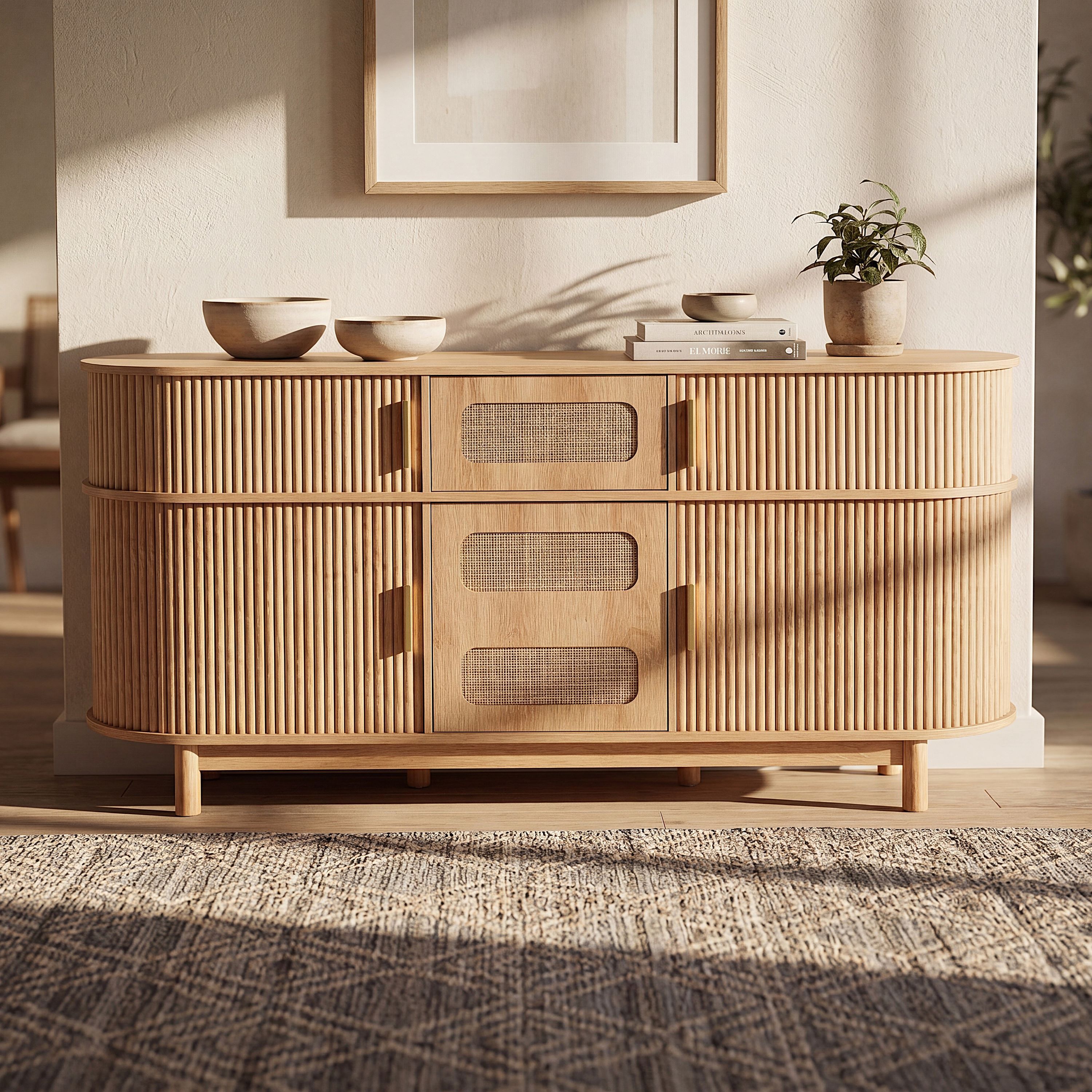 MDF Sideboard Buffet Cabinet, picture 5 of 5