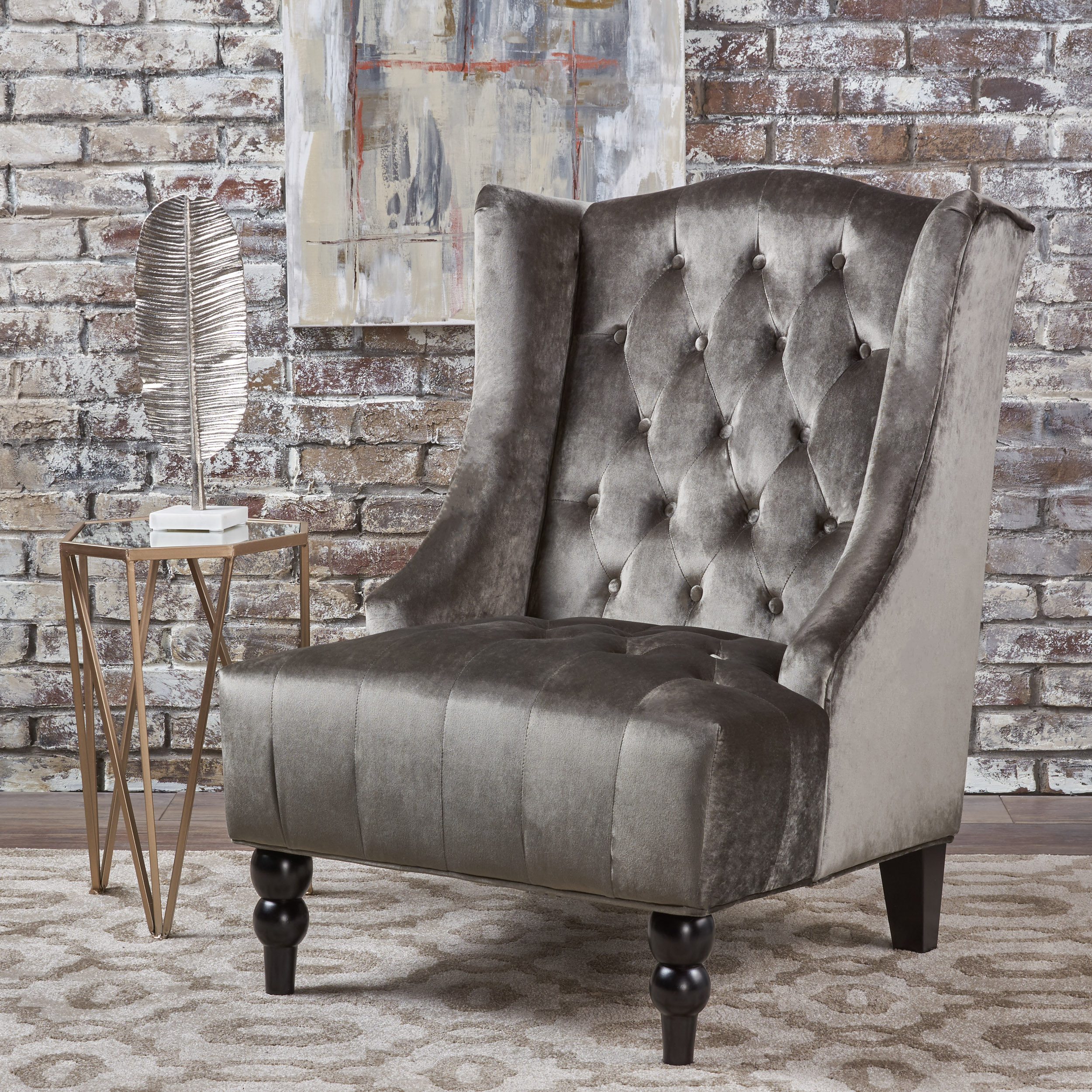 TODDMAN HI-BACK CLUB CHAIR — foto 4