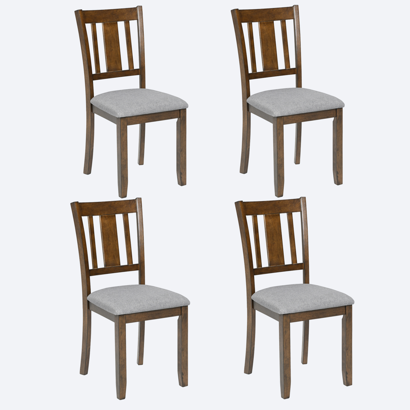 Wooden Dining Chairs Set of 4, picture 5 of 5