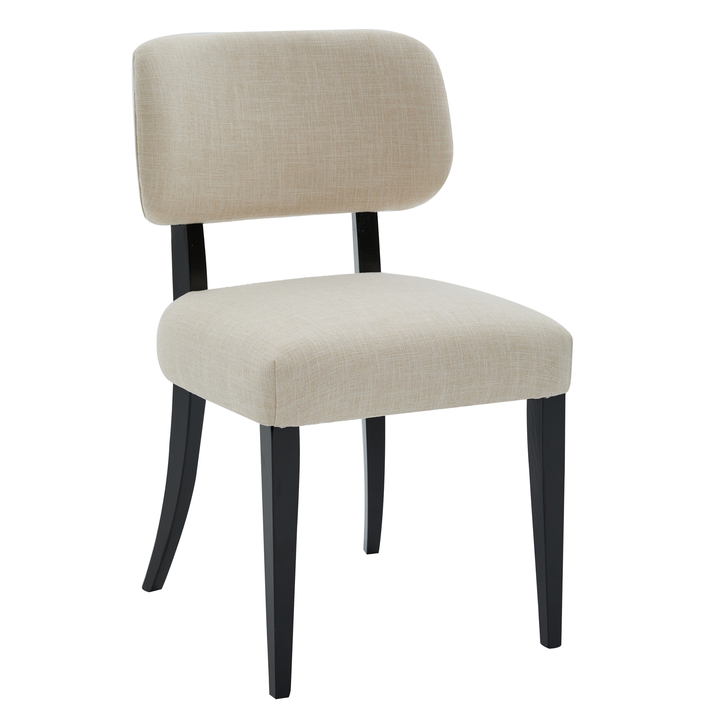 Wooden Dining Chairs Set of 2, Modern Fabric Upholstered Dining Room Chair Kitchen Chairs, Farmhouse Dinner Chair for Kitchen Dining Room 9
