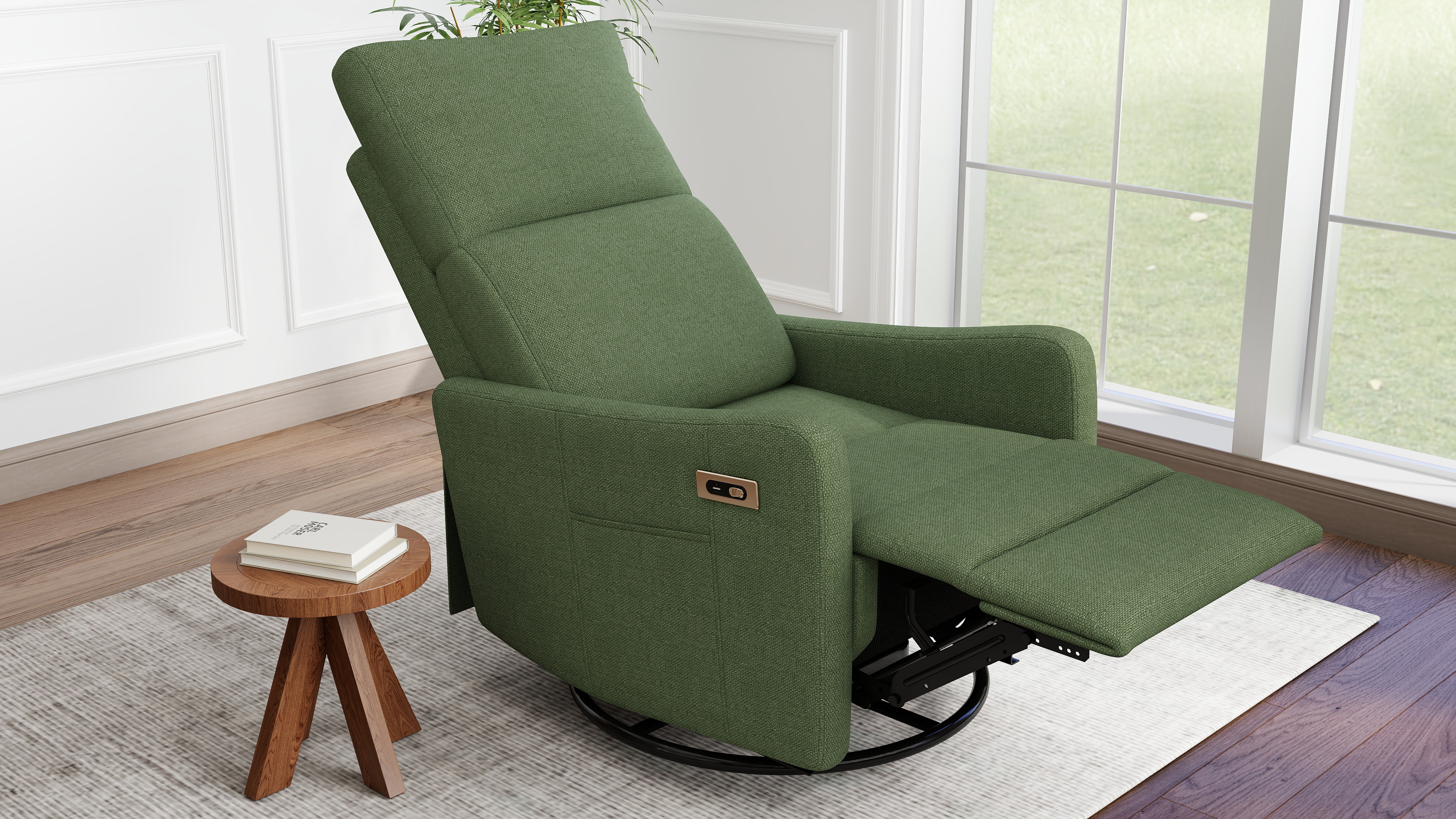 Power Swivel Recliner Chair, picture 3 of 5