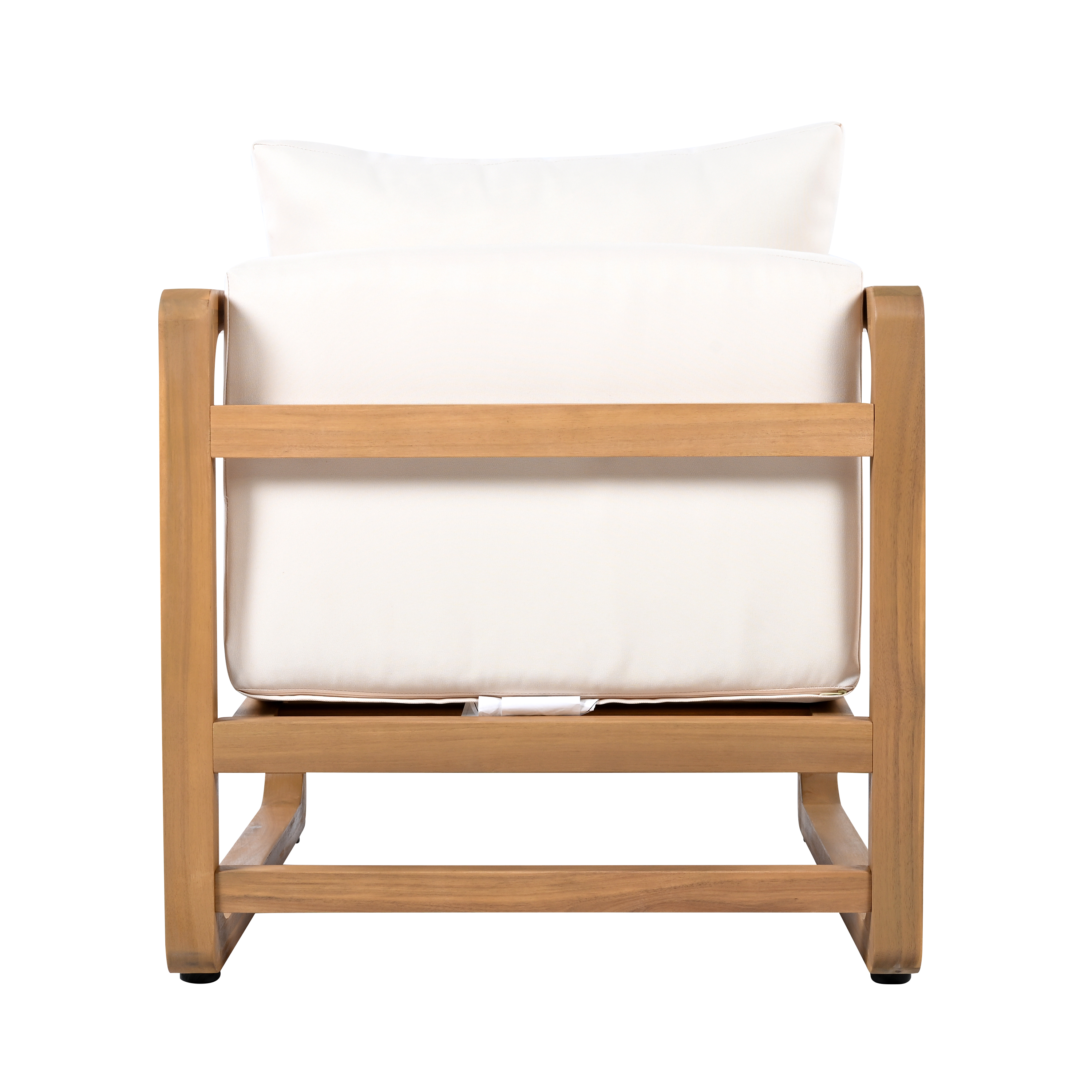 Acacia Wood Outdoor Lounge Chair, picture 3 of 4