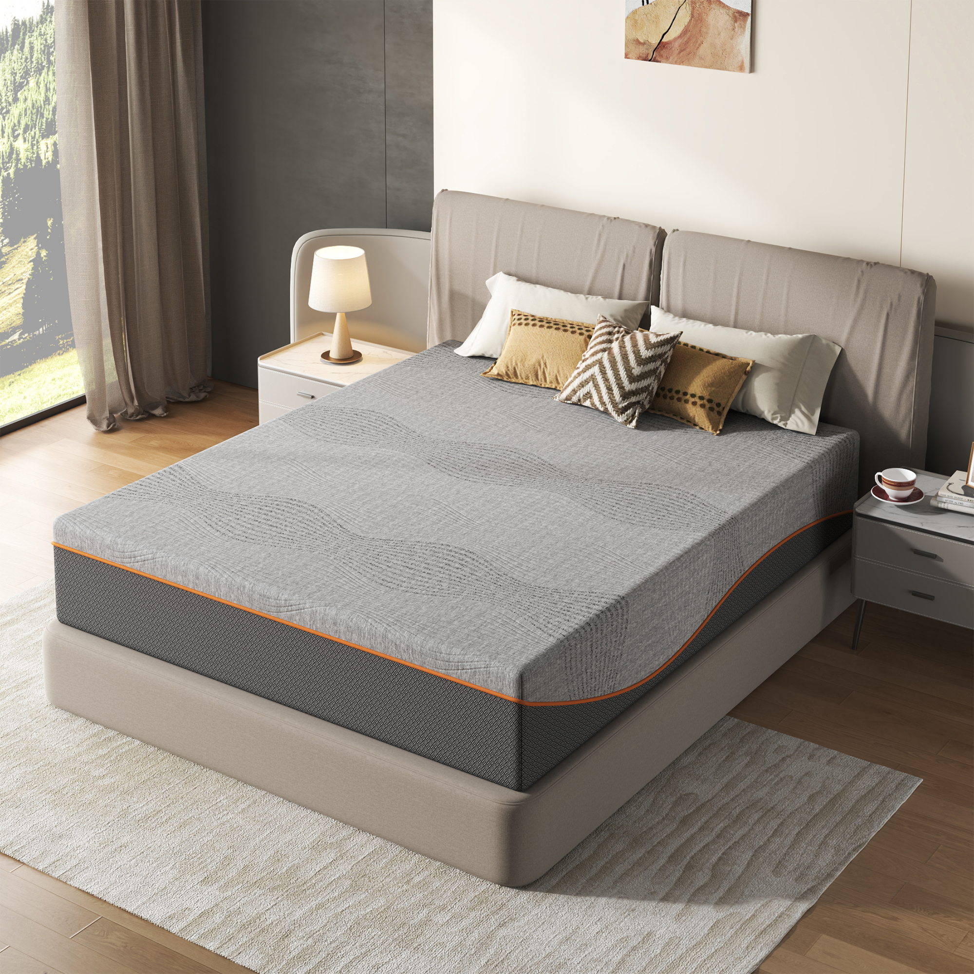 Queen Size Mattress — 10 Inch Memory Foam Mattress