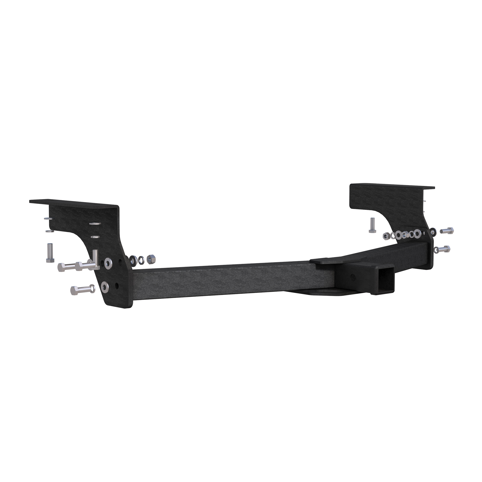 Heavy Duty Carbon Steel Class 3 Trailer Hitch  2 " Receiver Fit For 2006–2018 Toyota RAV4  675 ibs Tongue Weight  4500 lbs WD Capacity