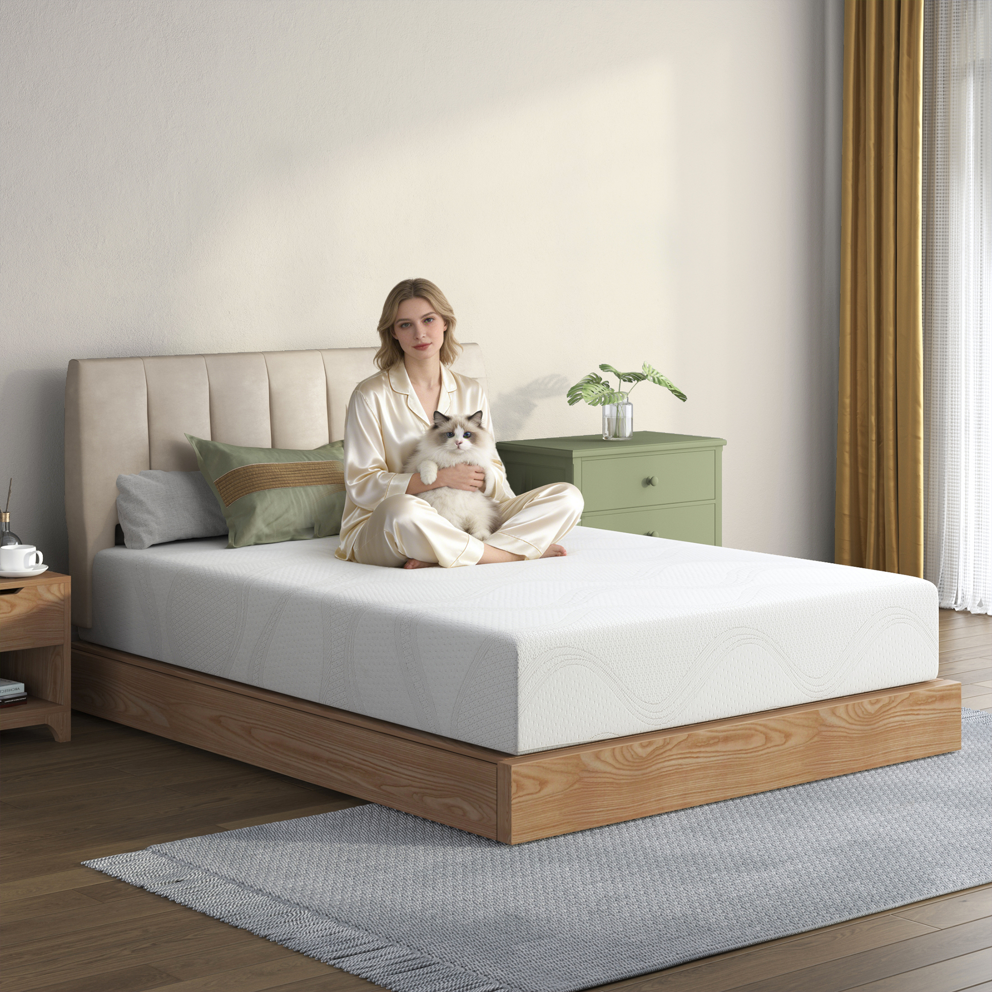 Twin Size Memory Foam Mattress — photo 5