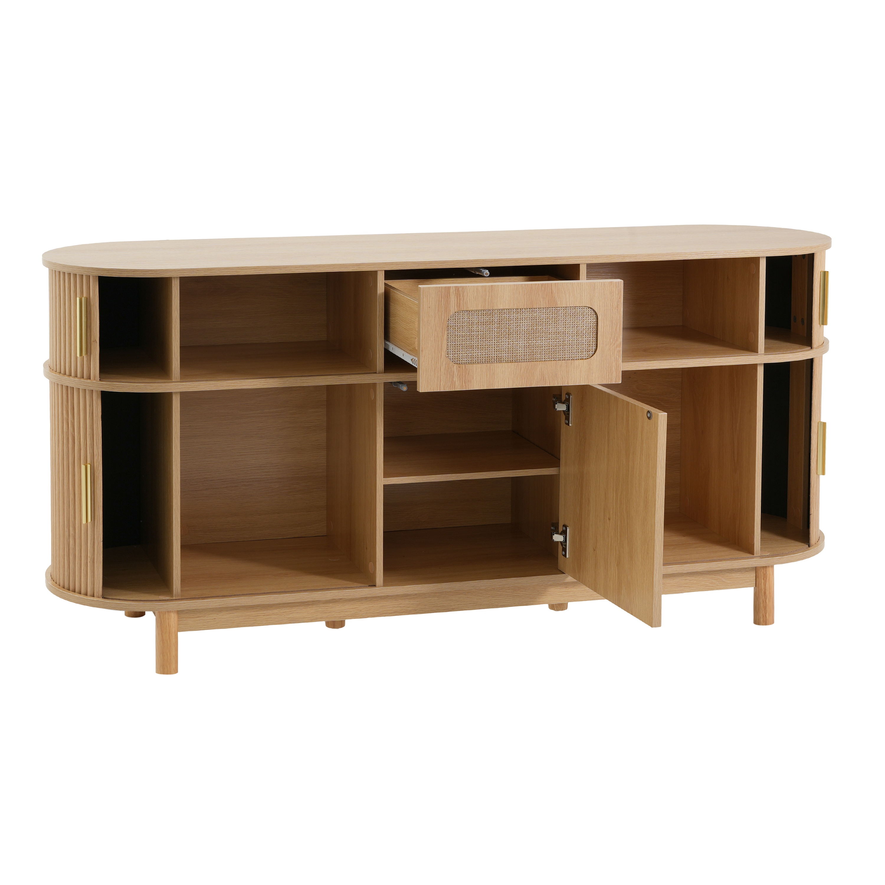 MDF Sideboard Buffet Cabinet, picture 1 of 5