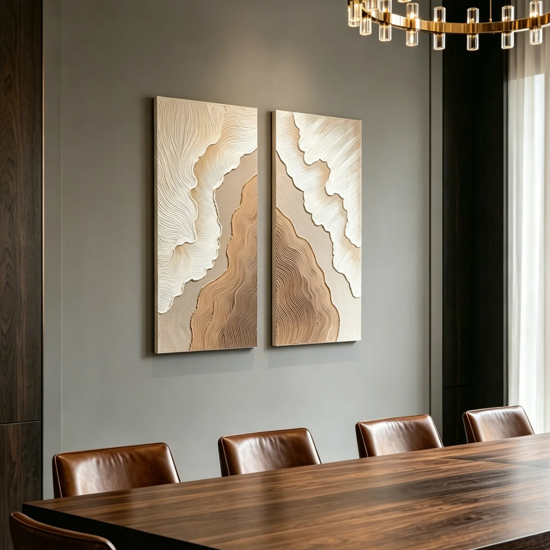 20x40 Set of 2 Abstract Wall Art