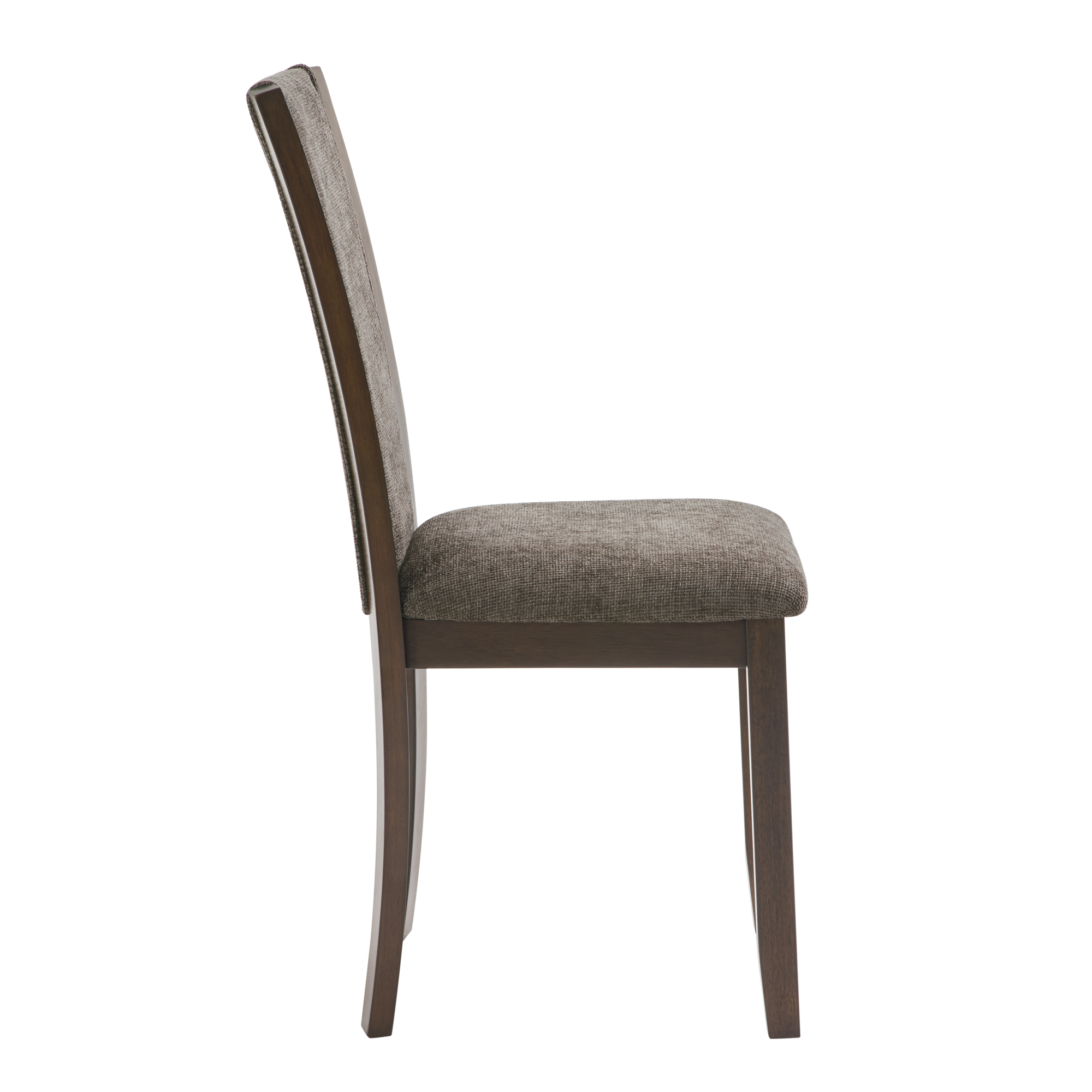 Dining Chairs Only, Wooden Dining Chairs Set of 4, Kitchen Chair with Padded Seat, Upholstered Side Chair for Dining Room, Living Room, Kitchen, Dark walnut — foto 7
