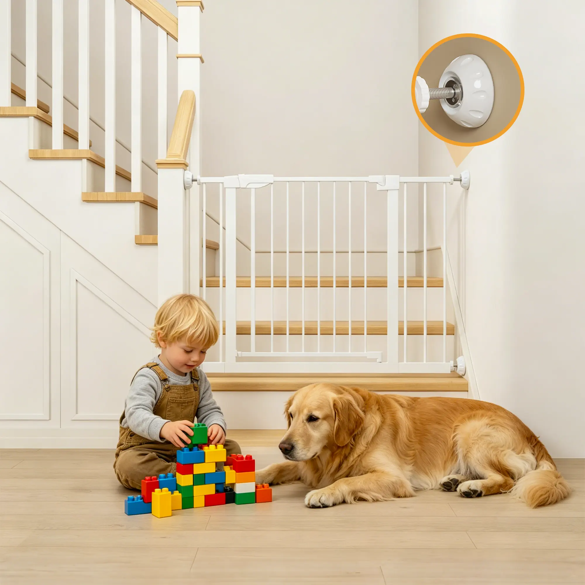 29.5-45.3" Wide Baby Gate