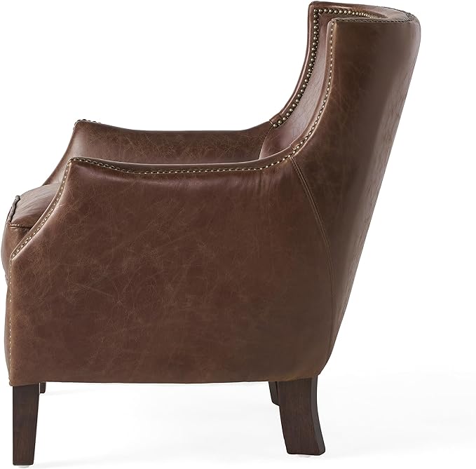Genuine Leather Single Sofa — foto 5