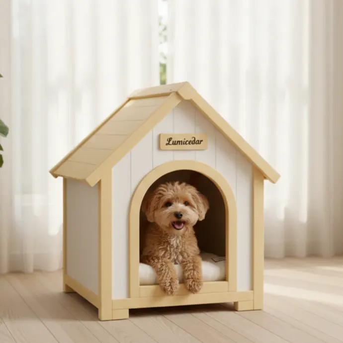 Modern Indoor Wooden Dog House