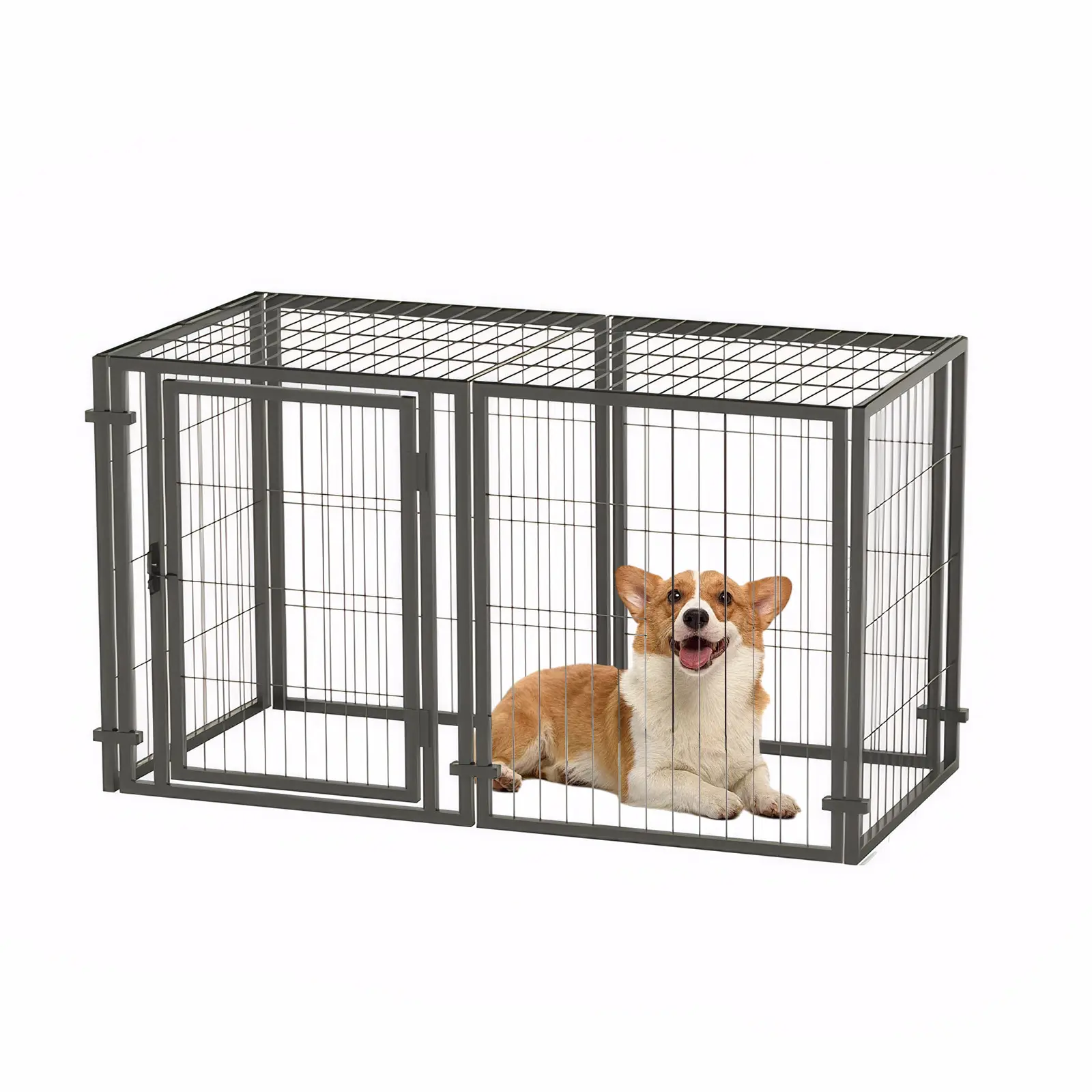 47.2" Dog Crate for Small Medium Large