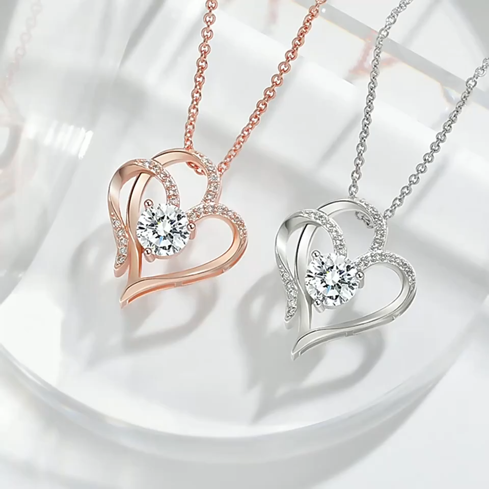 Double cheapest love Necklace