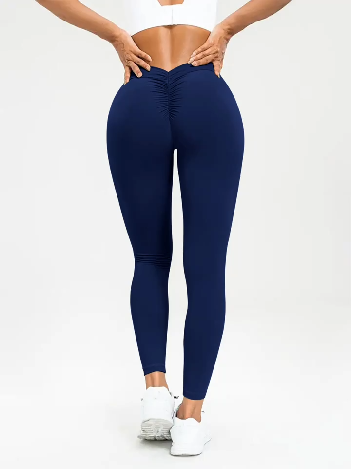Women's Yoga Pants High Waist Lift High Elastic Tight Fitness Trousers -  CJdropshipping