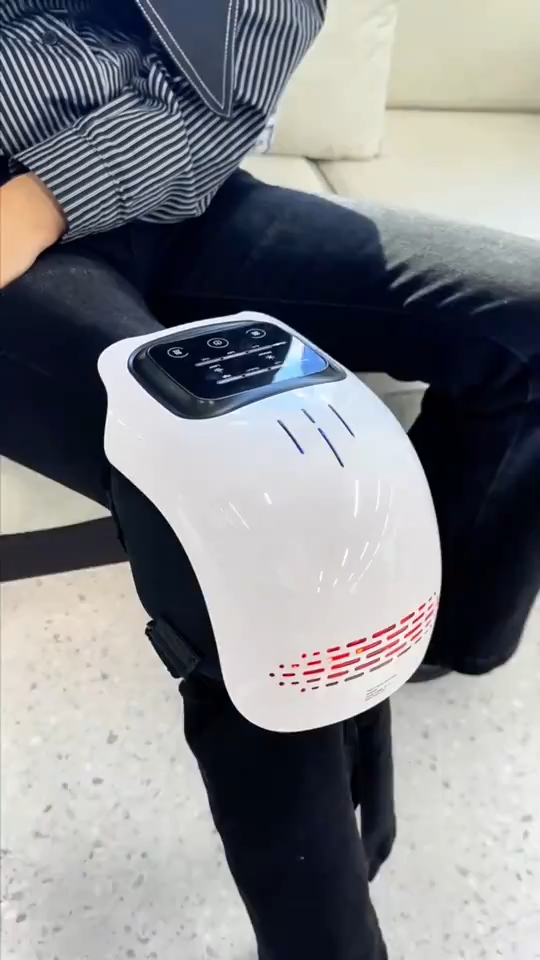 Intelligent Home Use Electric Intelligent Kneading Heating Knee Massager Rechargeable Pain Relief Infrared Laser Vibration Knee Massager - CJdropshipping Intelligent Home Use Electric Intelligent Kneading Heating Knee Massager Rechargeable Pain Relief Infrared Laser Vibration Knee Massager - CJdropshipping