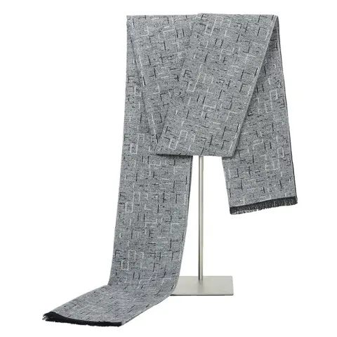 Autumn and Winter New Men's Scarf Business Casual Brushed