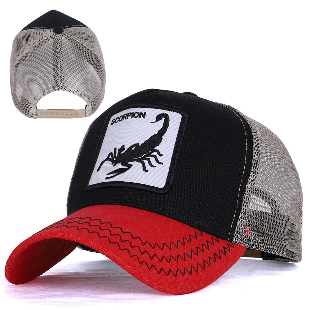  New Pattern Animal Embroidered Hat AliExpress New Baseball Cap Foreign Trade Cross Border E Commerce Peaked Cap