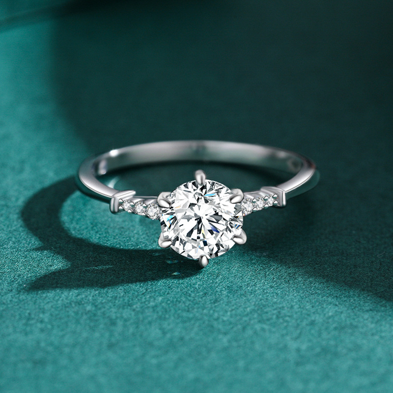 Female Fashion 1 Karat S925 Silver Ring Female
