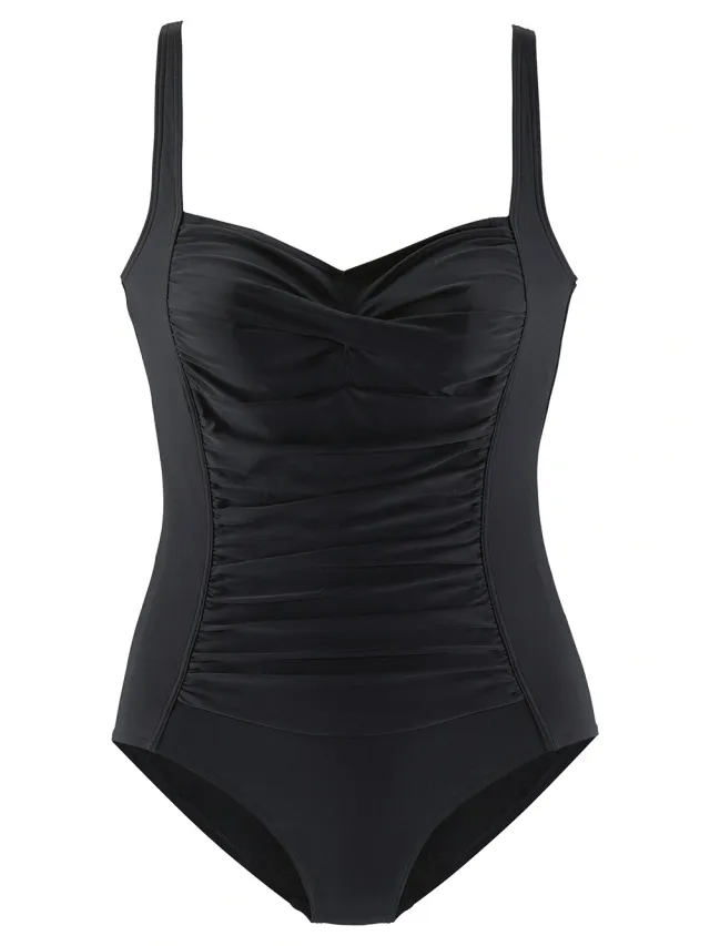 European And American Ladies Spaghetti Straps One piece Swimsuit Pack Black - Shop at LoveMi