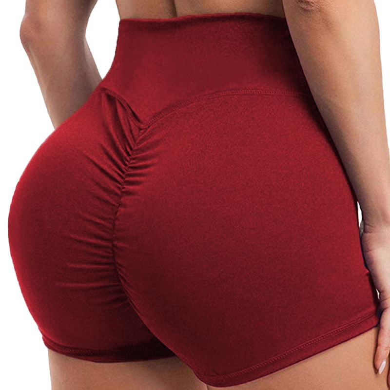 Leopard Print Digital Printing Slim Fit Hip Raise Running Yoga Pants Wine - Shop at LoveMi