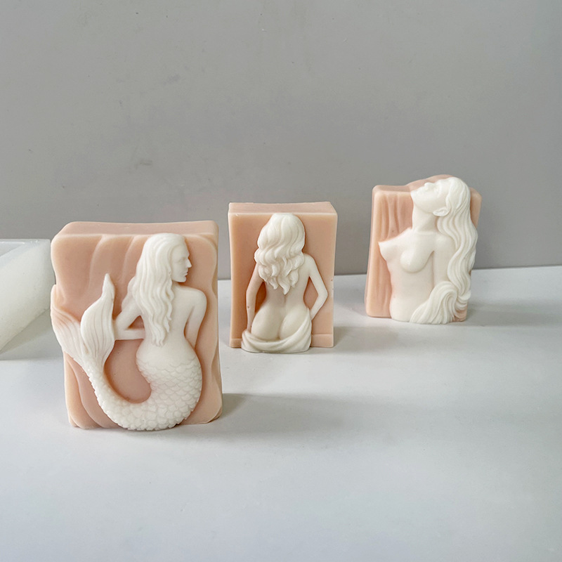 Title 3, Mermaid Aromatherapy Candle Mould Diy