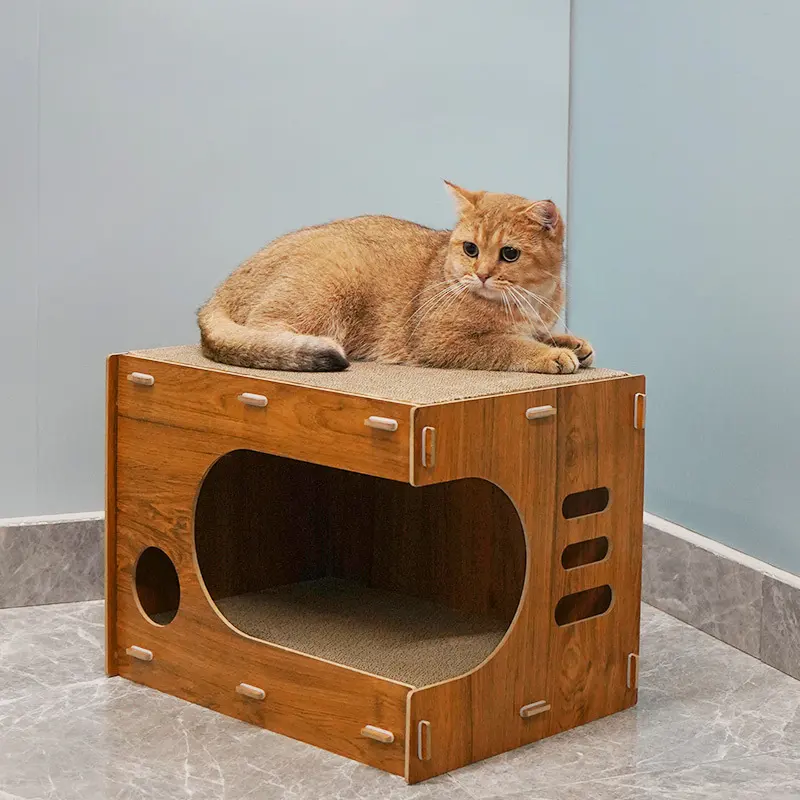 Simple and Spacious Large Double-layer Scratch-resistant Wear-resistant Non-chip Cat