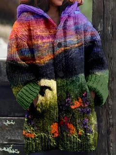 Sweater Autumn And Winter Loose Twist Cardigan - 1 Style-L - View 1
