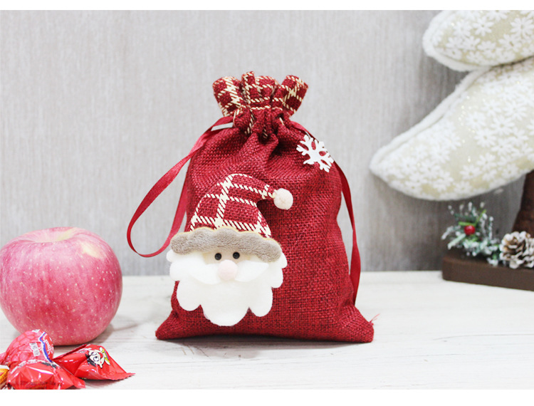 Title 3, Santa Claus Gift Christmas Eve Fruit Portable G...