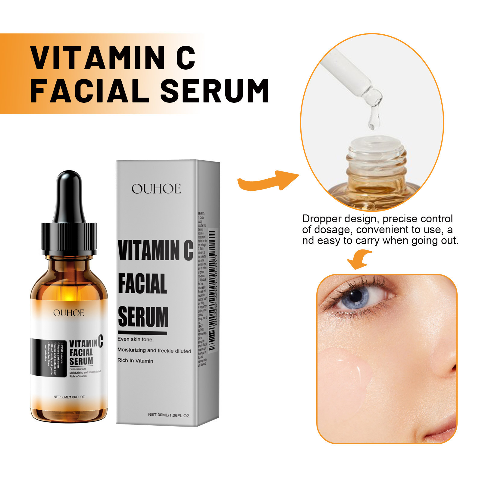 Facial Care Solution Skin Color Moisturizing And Nourishing