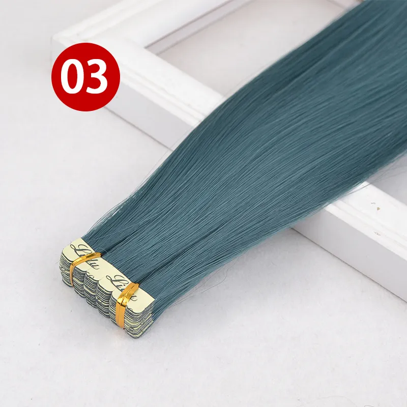 Seamless Hair Extension Highlight Colour Hair Extension - 3 Colours 1 Piece
