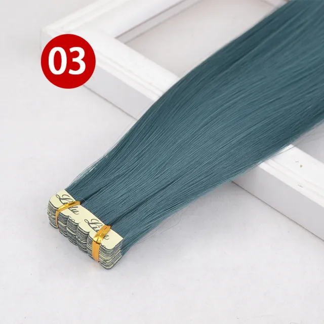 Seamless Hair Extension Highlight Color Hair Extension 3 Colors 1 Piece - Shop at LoveMi
