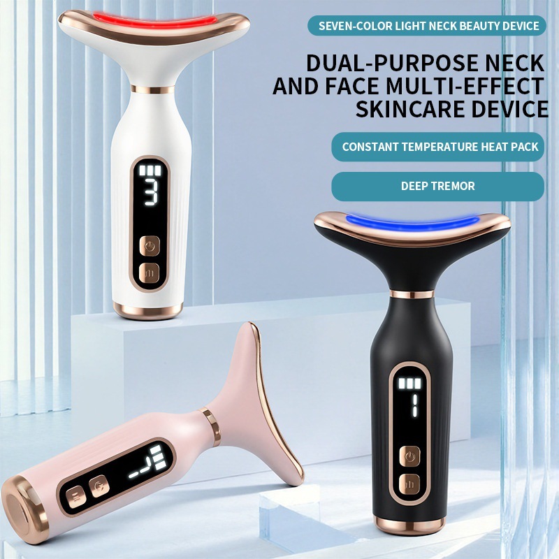 Anti-aging Facial Beauty Device For Reducing Nasolabial Folds And Neck Lines