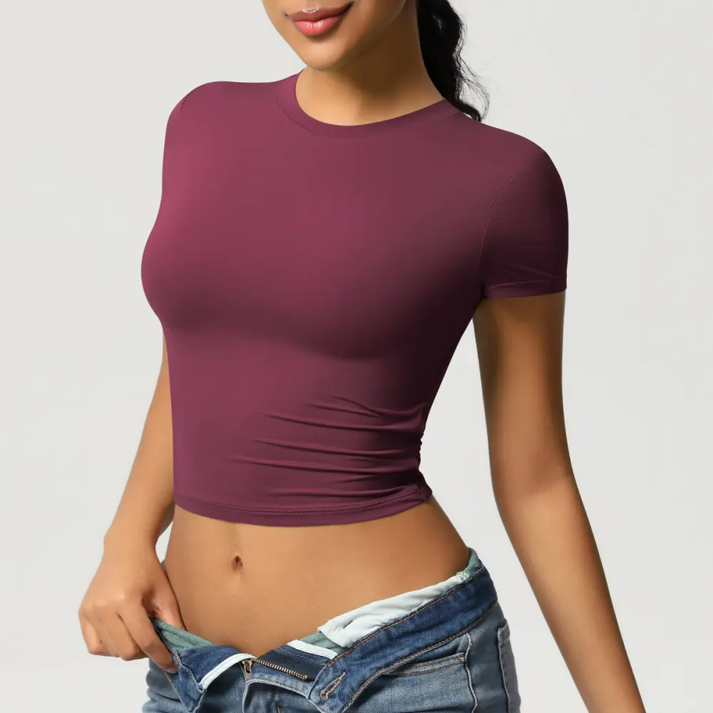 Leisure All-match Tight Quick-drying Workout Top