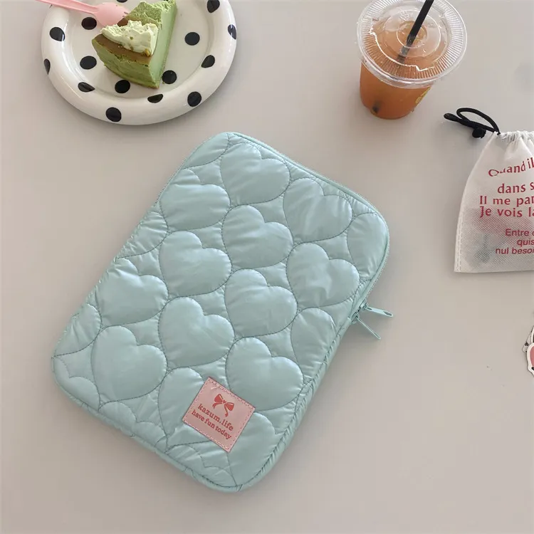 Love Tablet Multi-color Macaron Protective Cover - Mint Green