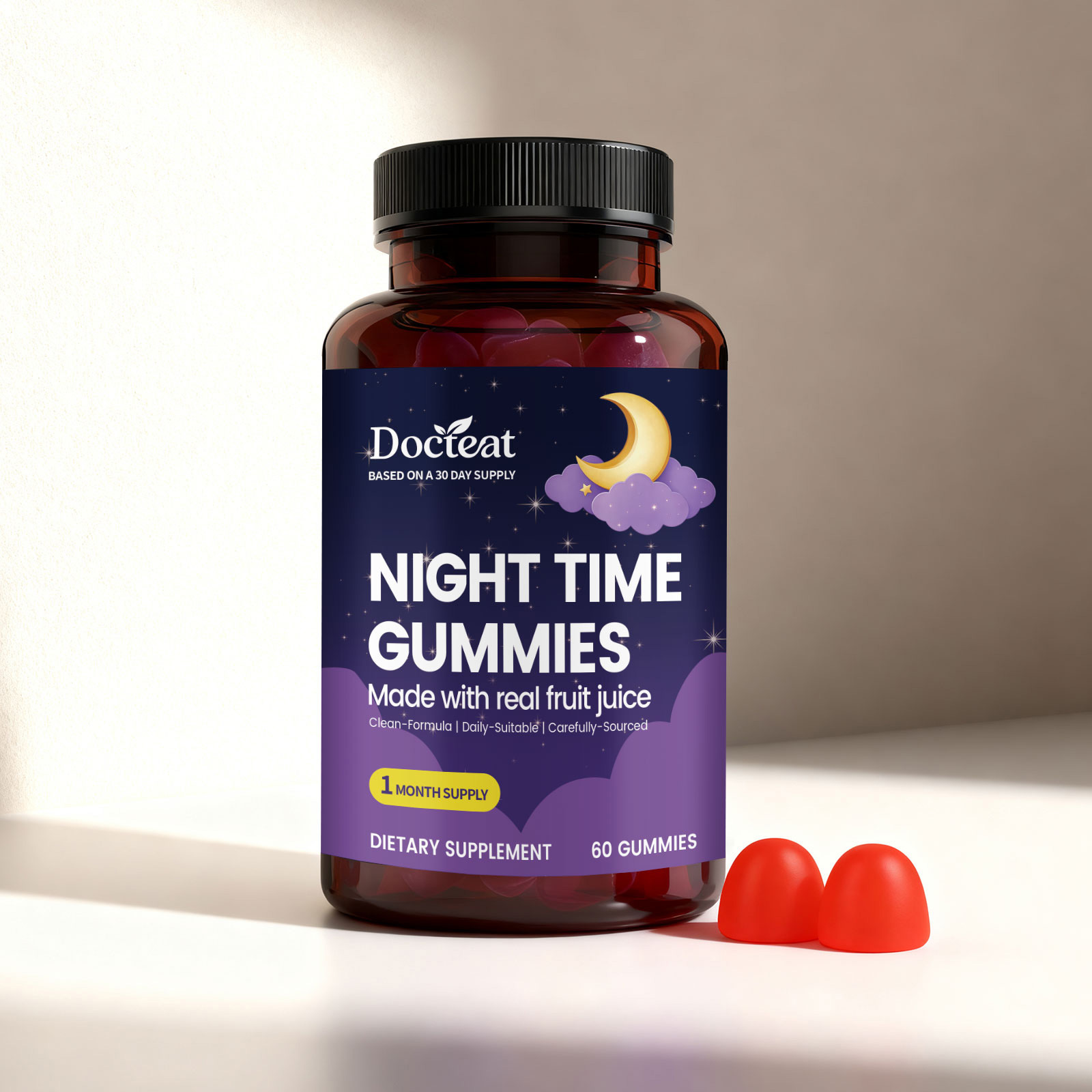 Stress-relieving Nighttime Treat, Everyday Snack Gummy Candies