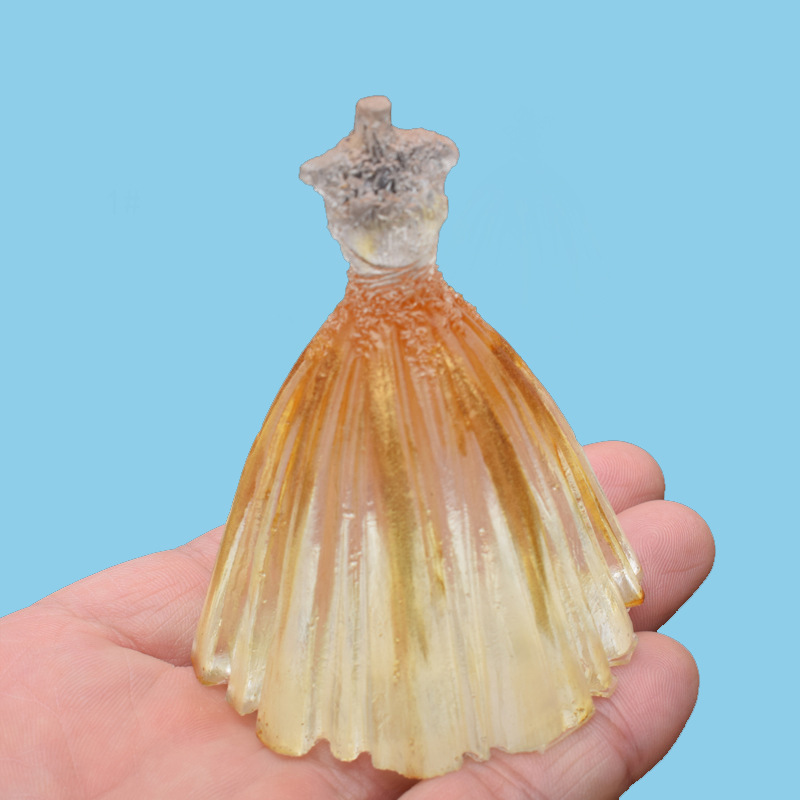 Title 5, Bow Dress Aromatherapy Gypsum Candle Silicone M...