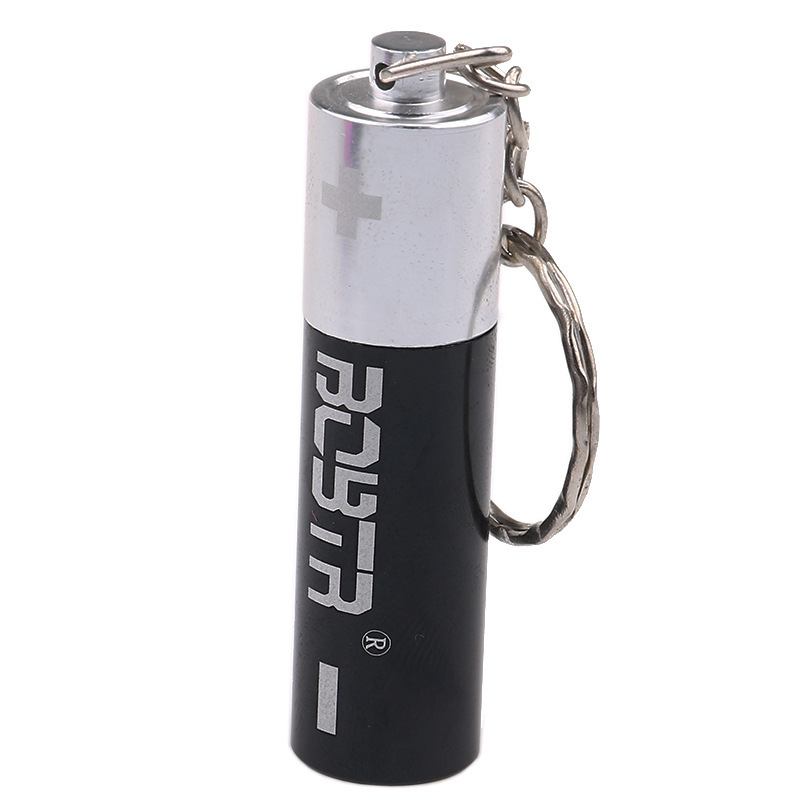 Title 4, Metal Battery Pipe With Keychain