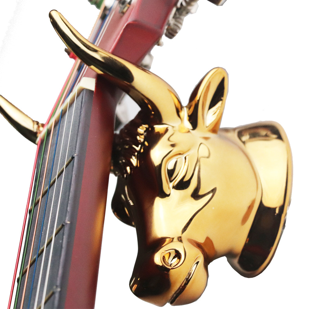 Title 10, Cow Head Guitar Hook Creative Accessories