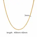 Personalized DIY Vacuum-Plated Stainless Steel Necklace view 18