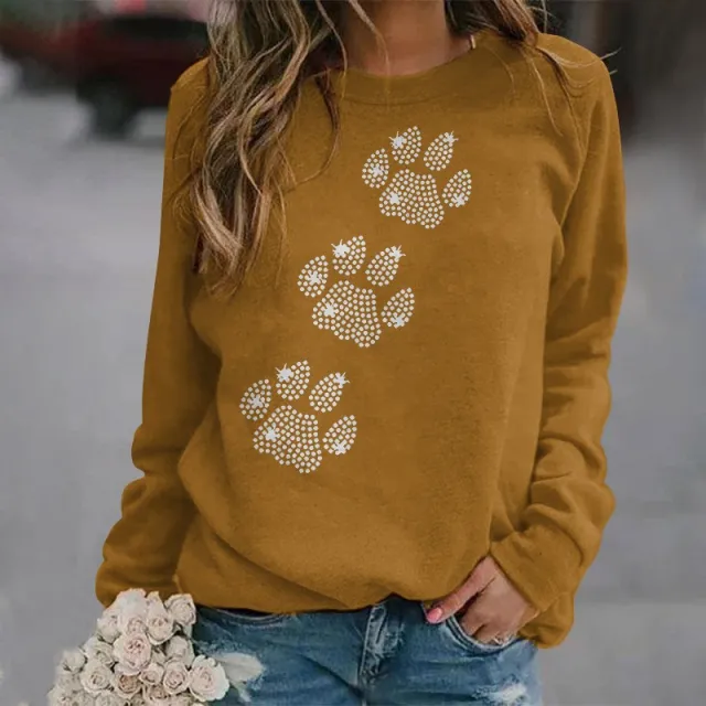 Women's Pullover Round Neck Irregular Sweater Afo 3310 2Xl - Shop at LoveMi