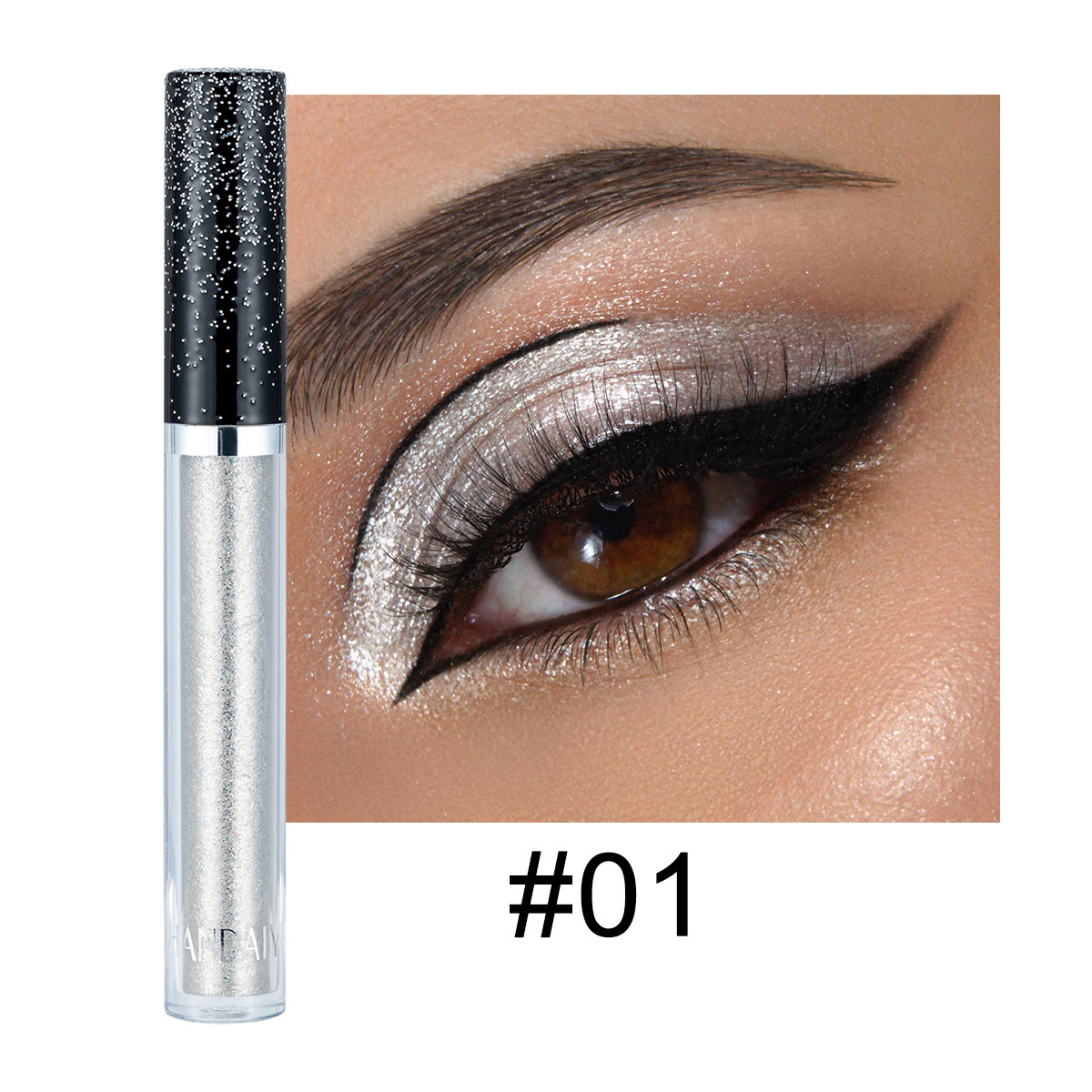 12-color Diamond Liquid Eye Shadow Psychedelic Pearlescent 3