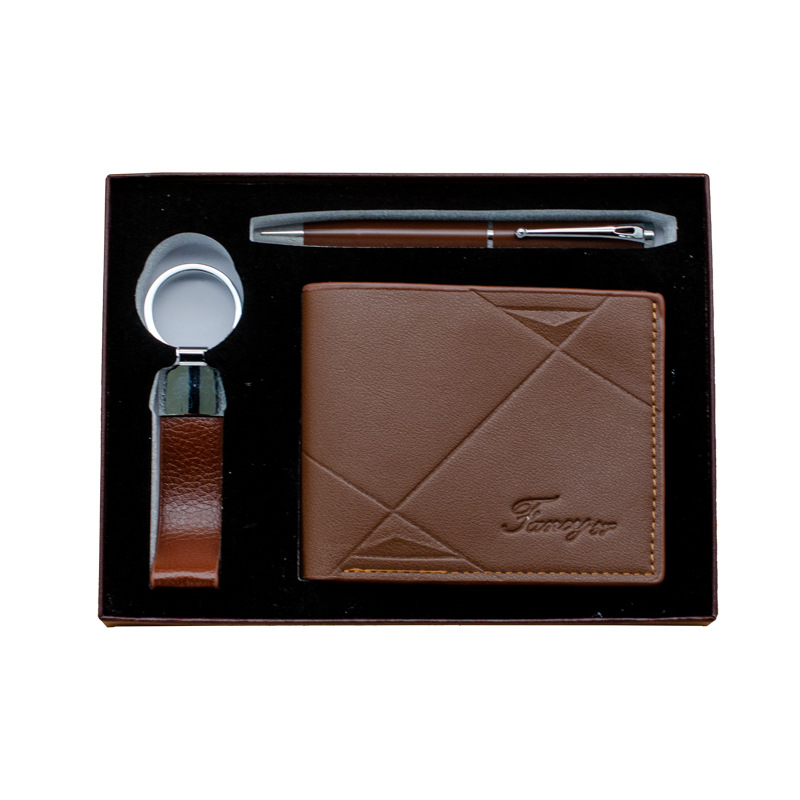 Watch Wallet Pen Brown