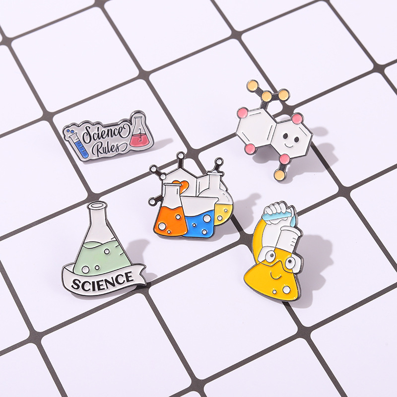 Cute Chemical Painted Alloy Brooch