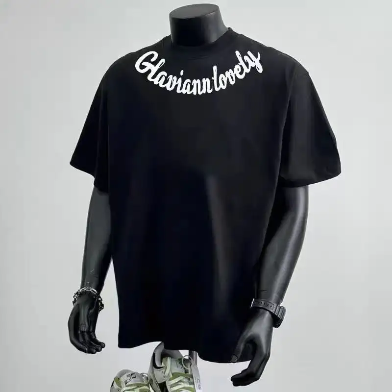 Letter-printed Short-sleeve T-shirt