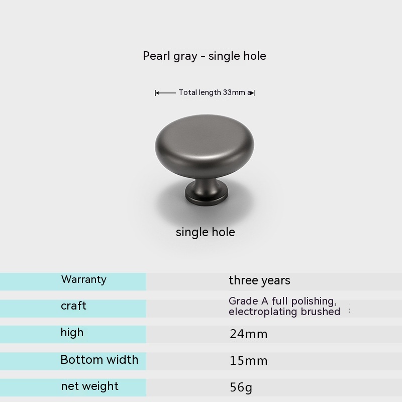 Gray 9182 Single Hole