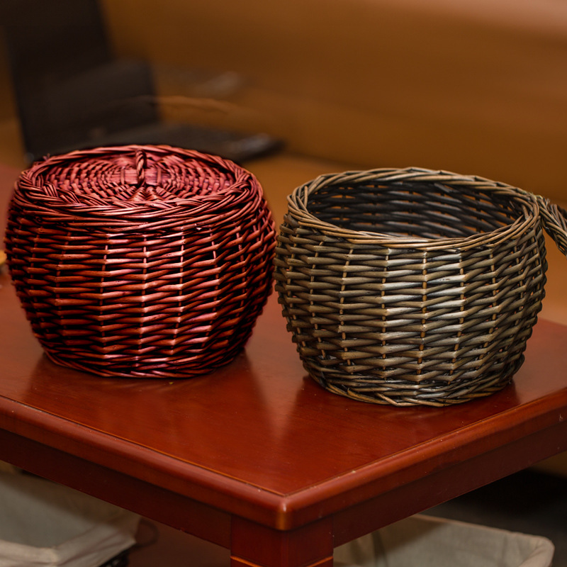 Woven Rattan Storage Basket, picture 4 of 10