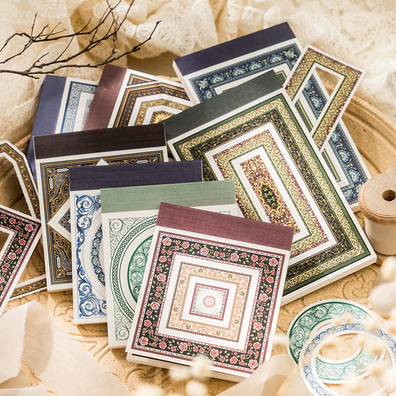 Baroque Window Series Collage Border Journal Stickers - Image 21