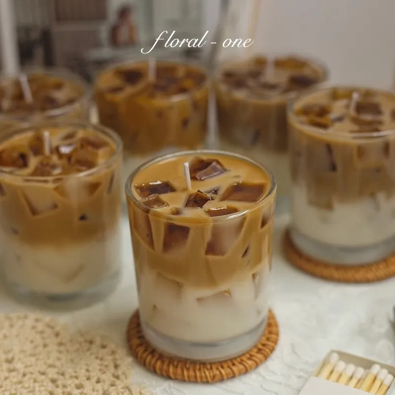 Ice Latte Aromatherapy Candle Gift Box Household