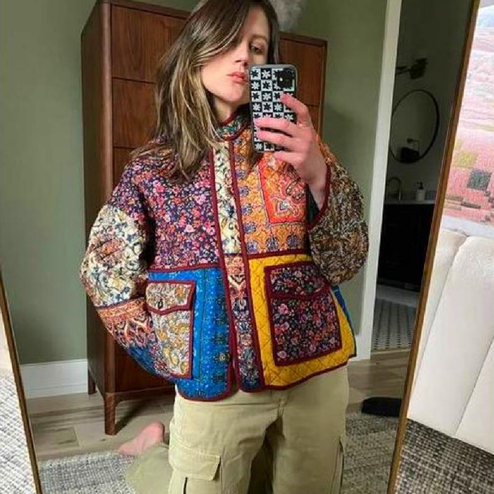 Printed Casual Women's Cotton Padded Clothing